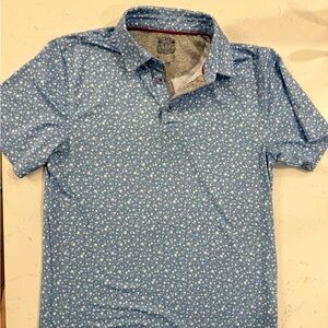 Flag and Anthem sz 14-16 boys Golf Shirt.